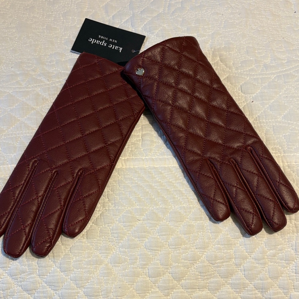 ♠️♠️Kate Spade leather gloves